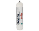 Fles en vulling stikstof 950 cc.