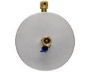 Steun voor wegwerpflacon 1/4''Hx1/4''M