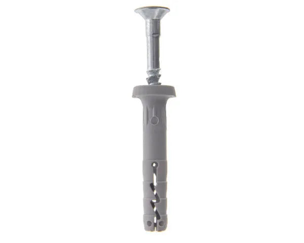 Schroef en plug 6x35mm (stuk)