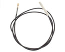 Bougiekabel met ronde terminal 2,4x4 mm