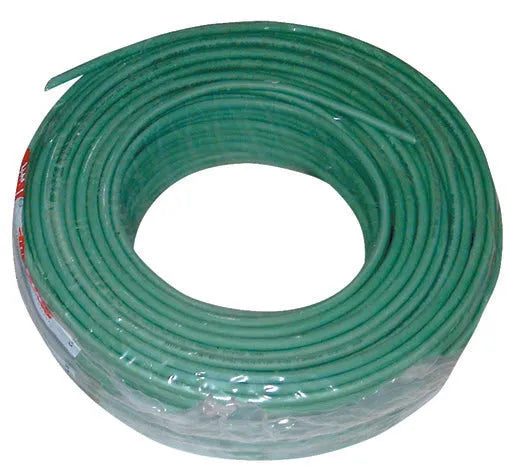 Halogeenvrije kabel groen 3x4 mm. 1m