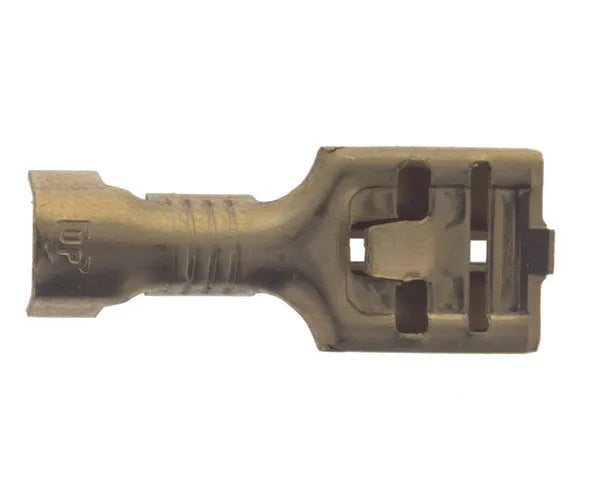 Vrouwelijke 6,3 mm persklemterminal