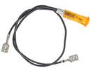 Lampje ø9 mm amber