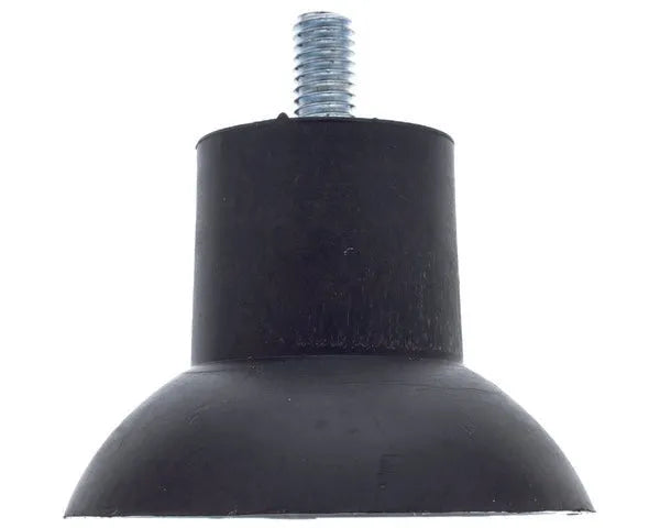 Zuignapvoet as 6 mm, hoogte 35 mm
