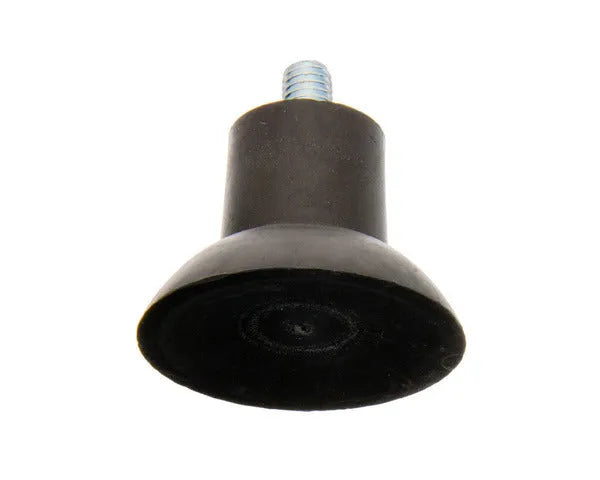 Zuignapvoet as 8 mm, hoogte 33 mm