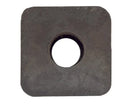 Rubberen blok 50x50x15 70/150 kg