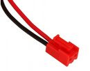 Batería Bosch 12038040, conector rojo de 2 pines de potencia