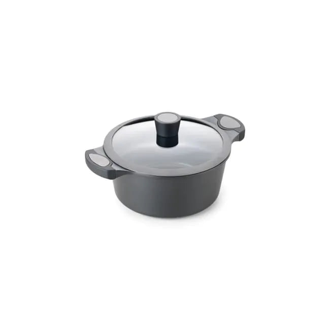 ALZA MATRIX cacerola con tapa aluminio fundido 28 cm.