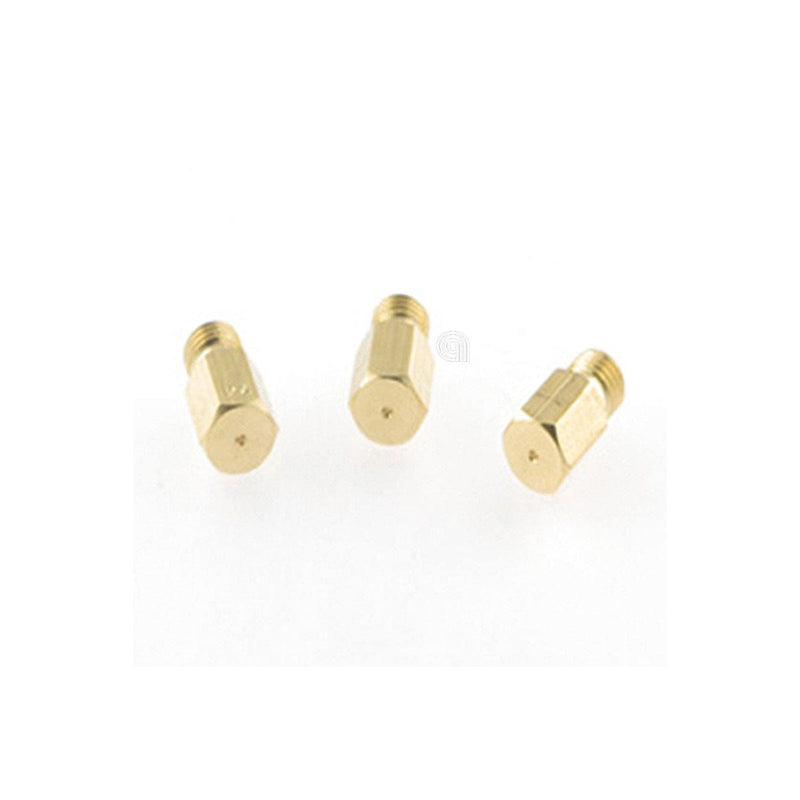 set inyectores gas lpg original para cocina smeg 909010391