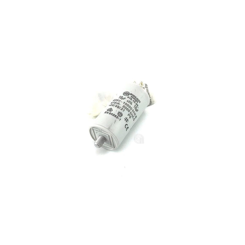 Capacitor 16uF lavadora compatible Whirlpool e Indesit
