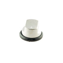 RVS draaiknop Star voor Whirlpool en Indesit oven c00085557