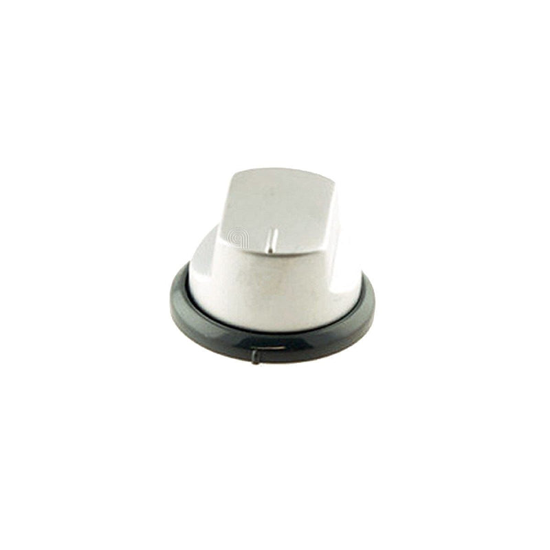 RVS draaiknop Star voor Whirlpool en Indesit oven c00085557