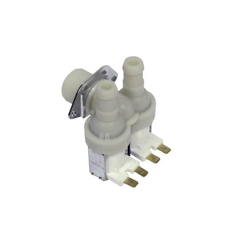 UNIVERSEEL - Elektroklep 2-weg 90° 15mm voor wasmachine - AST-00208054