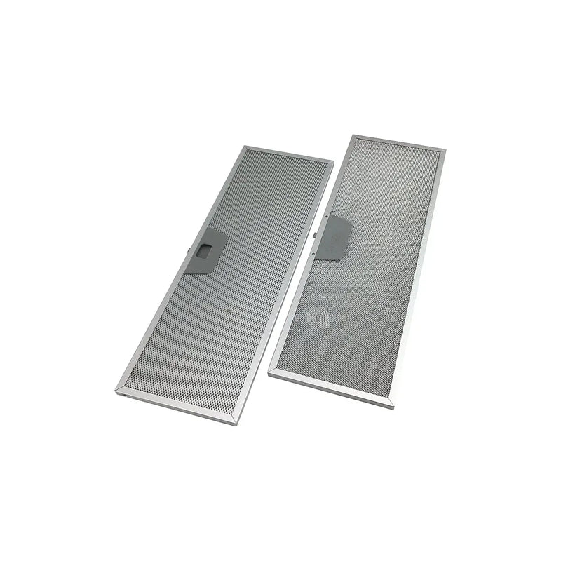 Set de 2 filtros metálicos 410x137 mm para campana Franke