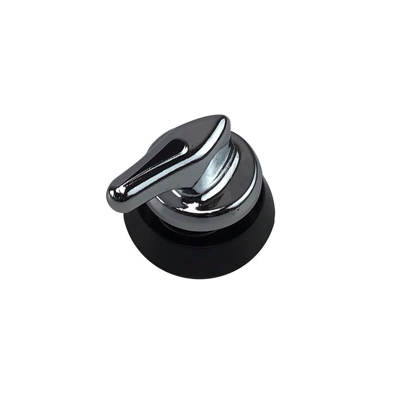 Chroomkleurige handgreep voor Smeg SF6903X oven, code 694976436