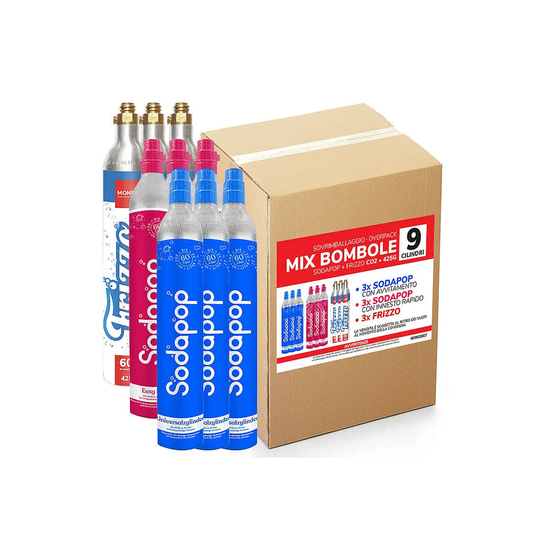 FRIZZO, UNIVERSEEL, SODAPOP - CO2-cilinders voor waterdispenser - AST-00903007