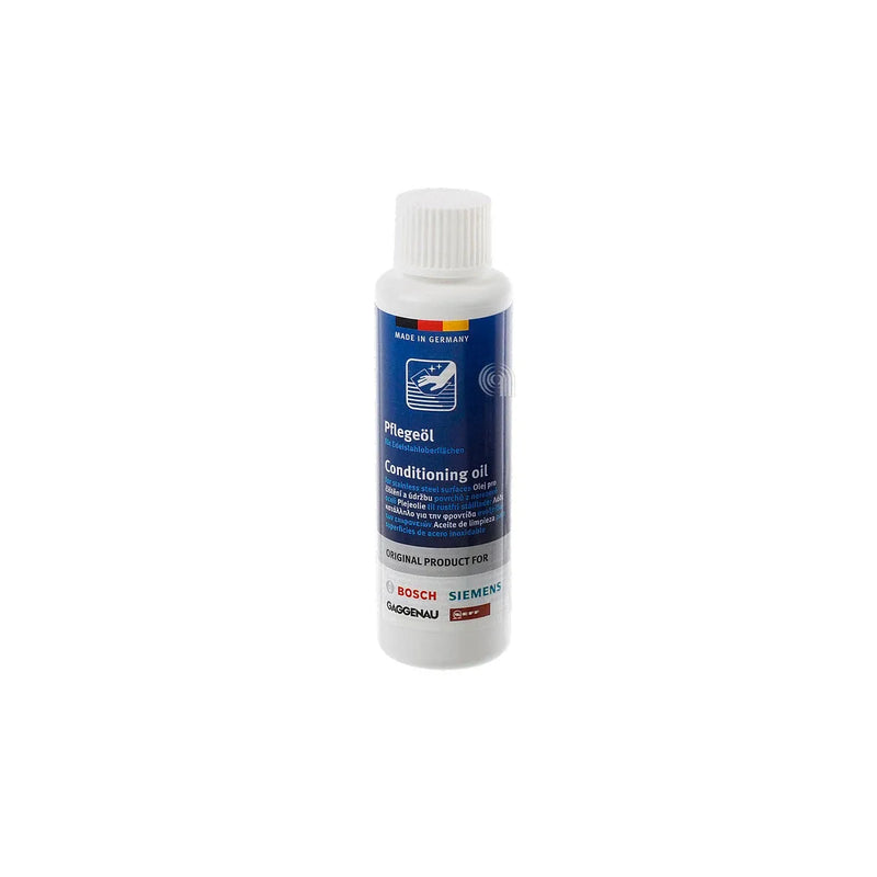 aceite limpiador para acero inox Bosch con códigos originales