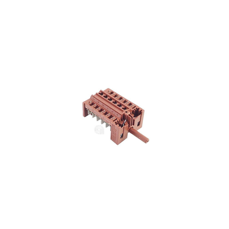 Originele oven schakelaar Meneghetti wit code 12541900