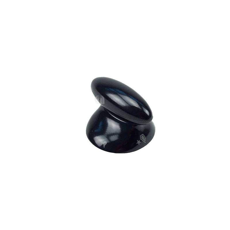 manopola tipo Franke diámetro 6 mm g+9 negra ricambi cucina m1529