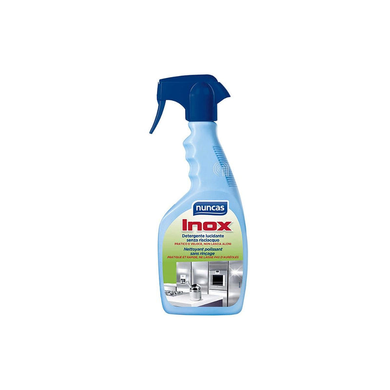 Nuncas inox reinigings- en polijstmiddel 500ml voor staal en aluminium