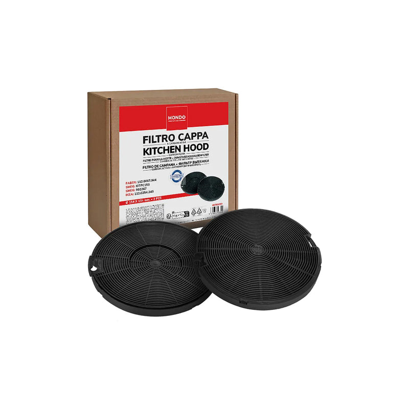 ELECTROLUX FABER - Filtro de carbón circular campana extractora - 4055093712