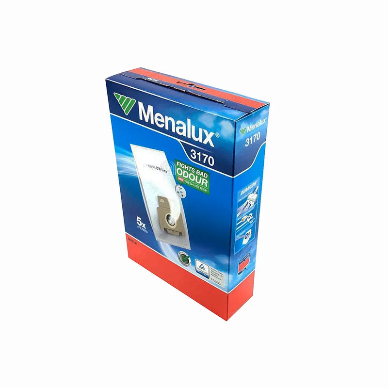 Set van 5 zakken en 2 originele filters voor Electrolux stofzuiger 3170