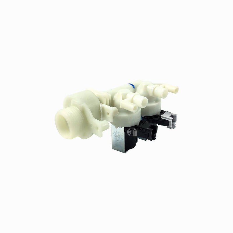 válvula solenoide 2 vías 90° para lavadora Whirlpool e Indesit