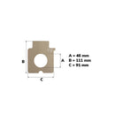 PANASONIC, ELECTROLUX - Bolsas adaptables aspiradora - 711