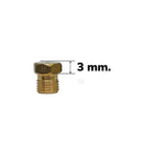 WHIRLPOOL, ARISTON, INDESIT, UNIVERSALE, MONDO - Boquillas de gas metano para encimera - AST-00537531