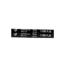 BOSCH SIEMENS BALAY - Correa de Transmisión Poly-V Elástica J5 1189 - 00660579