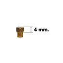 UNIVERSALE, MONDO - Set 5 Boquillas Gas LPG 6MA para Placa de Cocina - AST-00537504
