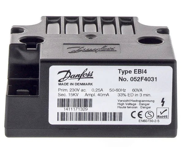 DANFOSS transformator brander EBI4 052f4031 | 052F4031