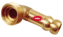 Nippel 90º aansluiting aardgas schroefdraad 1/2"
