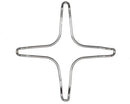 Parrilla auxiliar cocina 255x255 mm inox