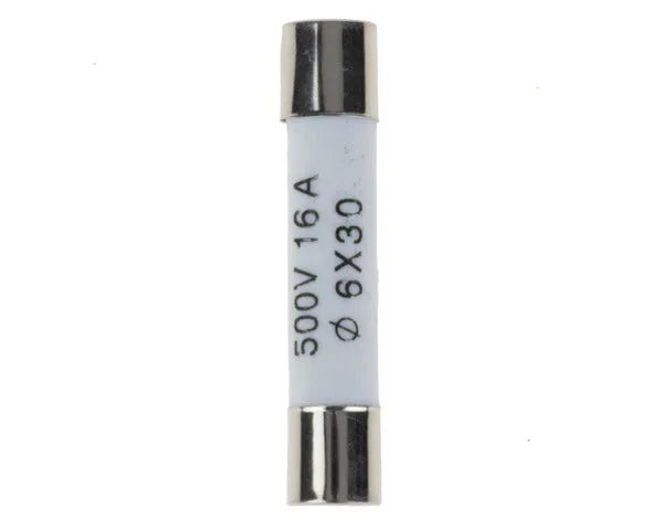 Zekering voor magnetron 16,0A ø6 x 30 mm.