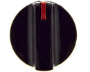 BALAY mando cocina negro eje corto Ø6mm