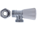 Radiatorkraan schroefdraad 1/2'' m