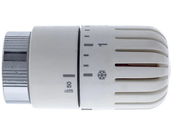 Thermostatische kop met was-sensor