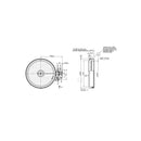 WHIRLPOOL, BOSCH, BALAY, EGO, INDESIT, SIEMENS - Placa radiante vitrocerámica 1200W - 00204201