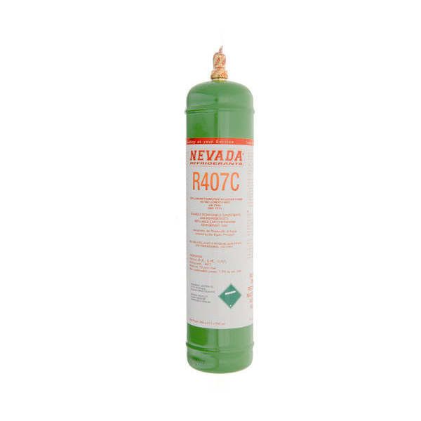 Koelgas R407c fles 850 gr.
