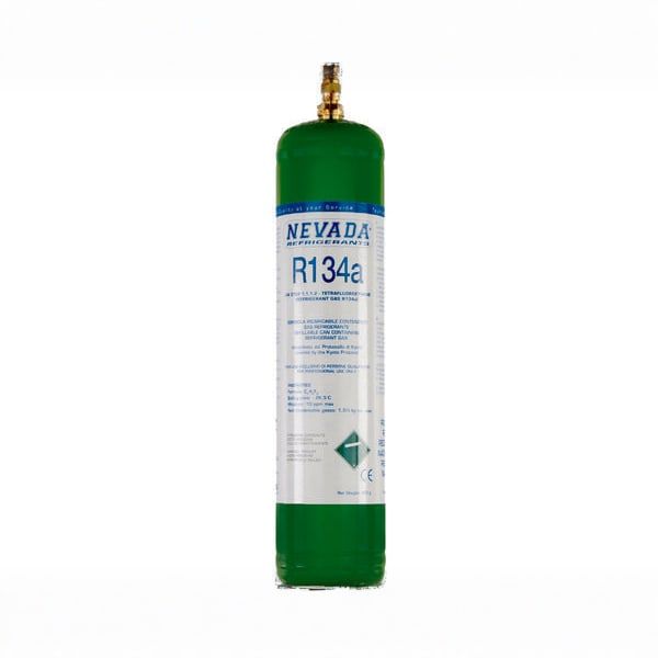Koelgas R134a fles 900 gr.