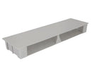 Inbouwdoos met afvoer 390x110x45 mm