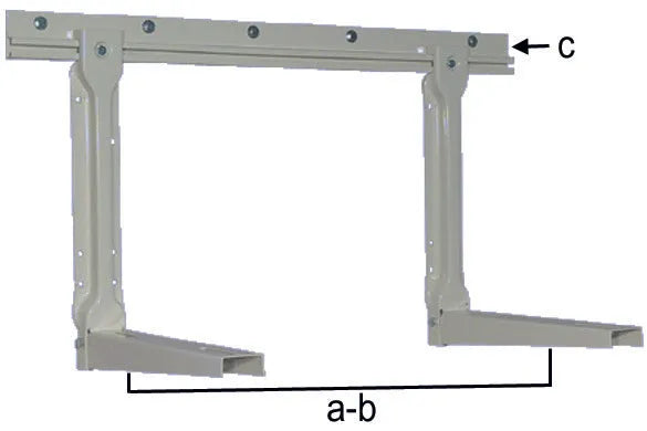 Soporte unidad exterior 45 x 38 cm.
