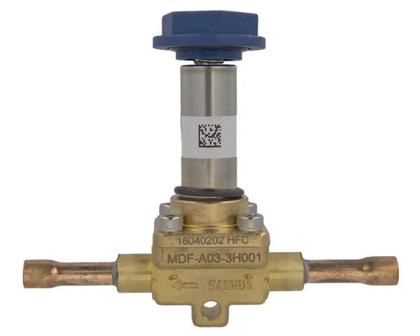 Sanhua solenoïde klep mdf 1/4'' solderen