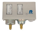 Ranco dubbele drukschakelaar ap/bp ip44 1/4'' sae