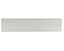 Ventilatierooster 600 x 125 mm wit