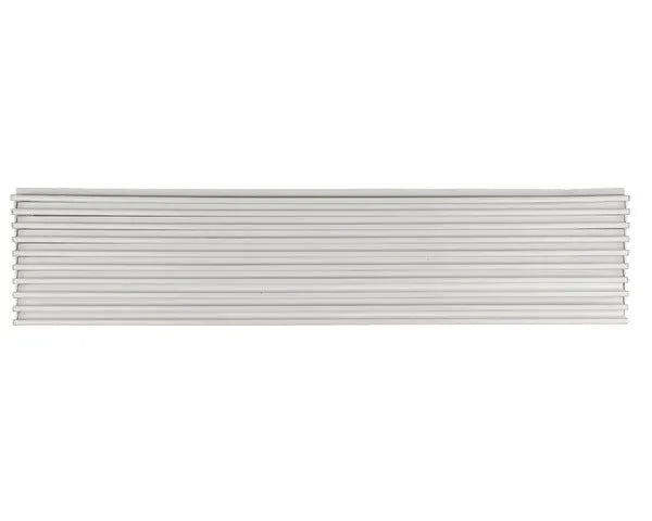 Ventilatierooster 600 x 125 mm wit