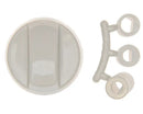 Mando de cocina estándar gris, 4 unidades
