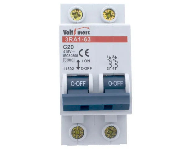 Magnetothermische schakelaar NLS20 1/N 20A | AS07206