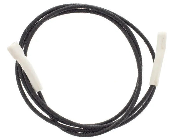 Zwarte siliconenkabel 1000mm